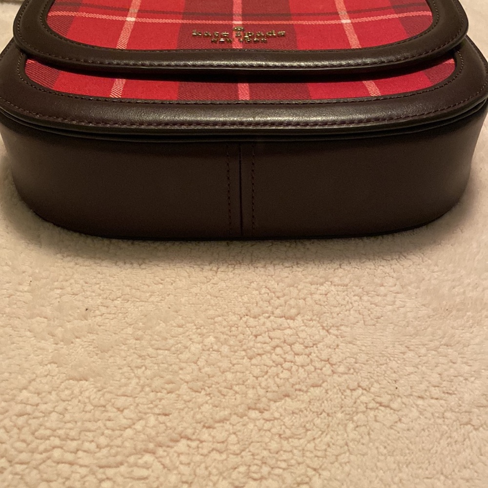NWOT Kate Spade Leila Plaid Crossbody & CC Wallet - Picture 4 of 14